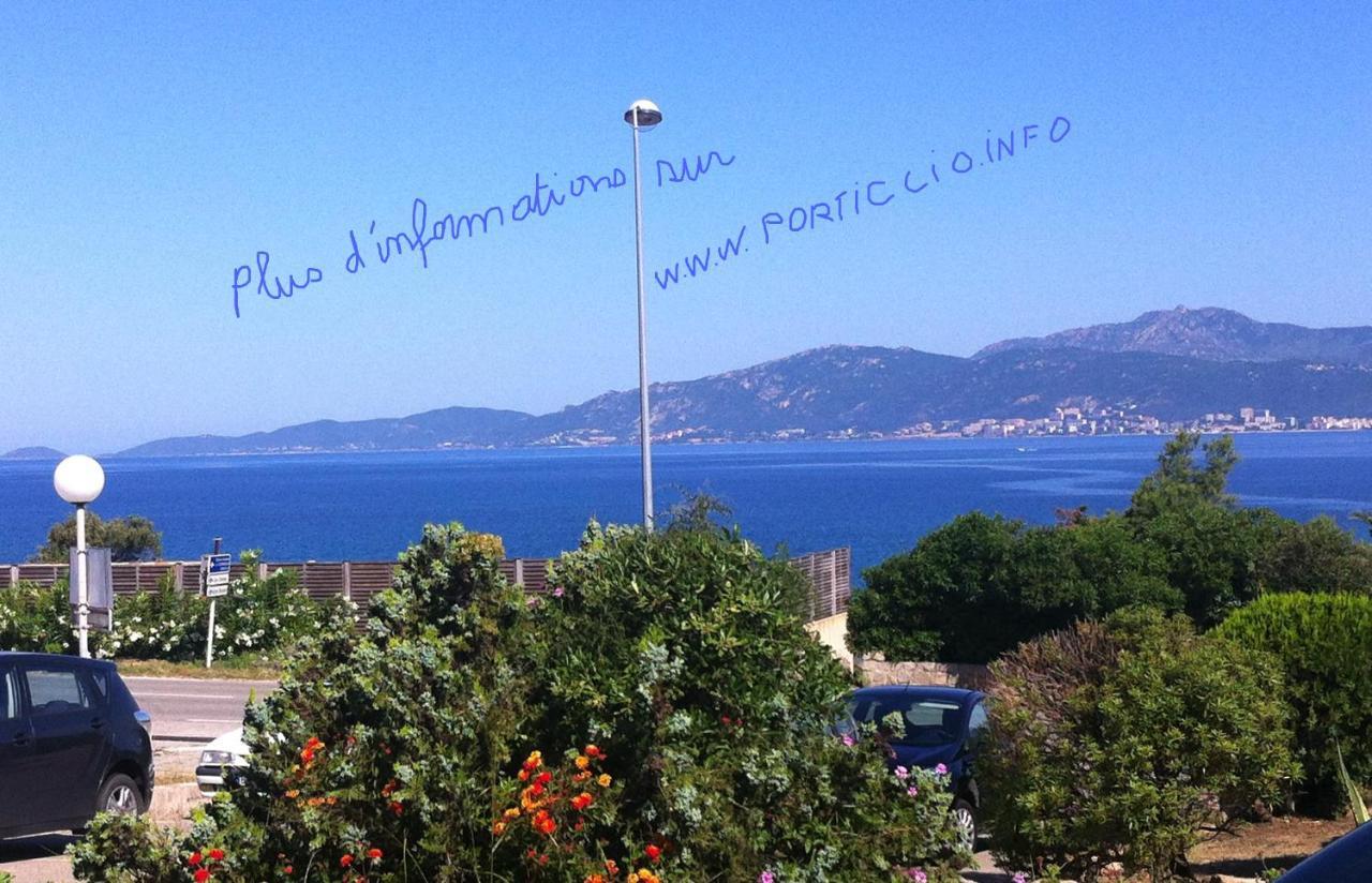 Vue Mer Panoramique Plage 50M Porticcio Corse Luaran gambar