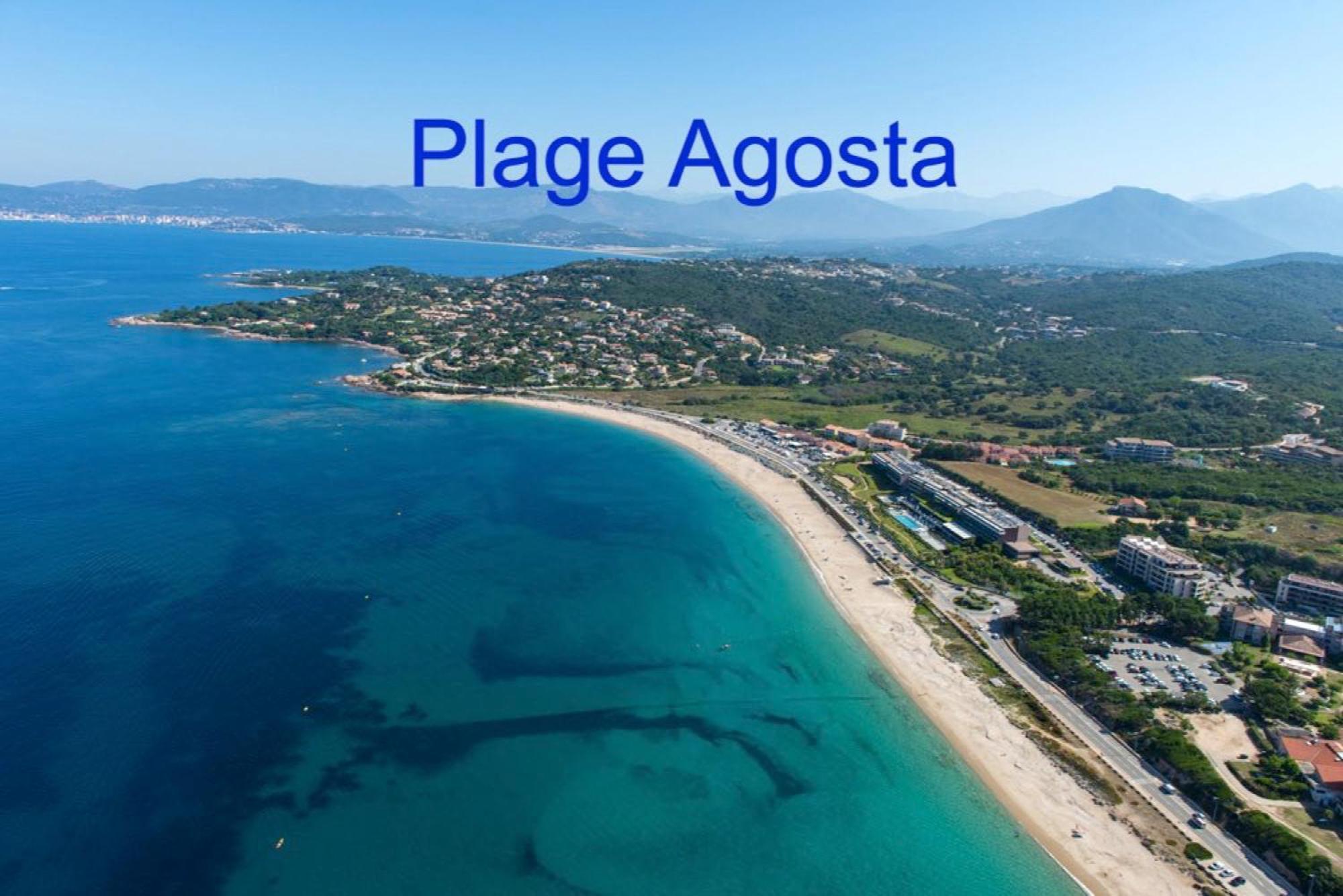Vue Mer Panoramique Plage 50M Porticcio Corse Luaran gambar