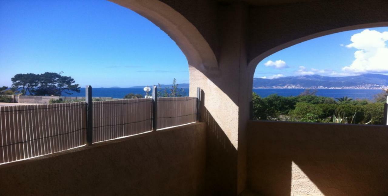 Vue Mer Panoramique Plage 50M Porticcio Corse Luaran gambar