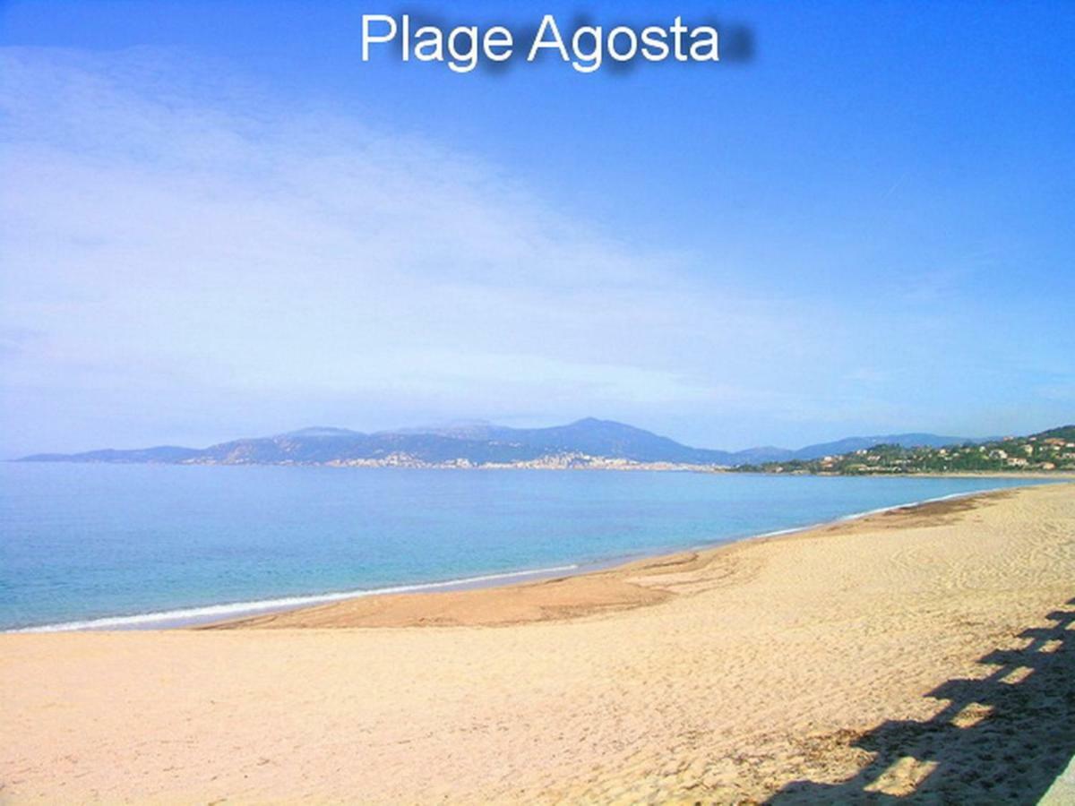 Vue Mer Panoramique Plage 50M Porticcio Corse Luaran gambar